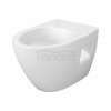 CERSANIT SET C929: MISKA ZAWIESZANA MODUO PLUS PRO OVAL VORTEX Z DESKĄ DUROPLASTOWĄ MODUO PLUS SLIM S4013-010